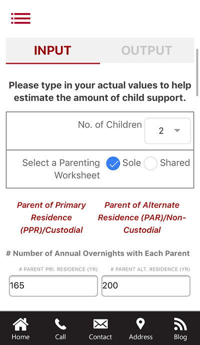 New Jersey Divorce Lawyers Child Support Calculator