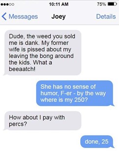 text message