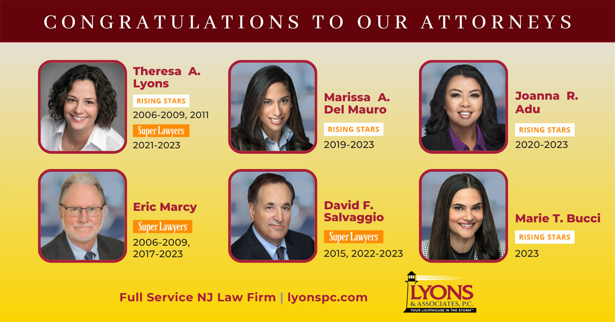 Lyons & Associates attorneys named to 2023 super lawyers and rising stars lists