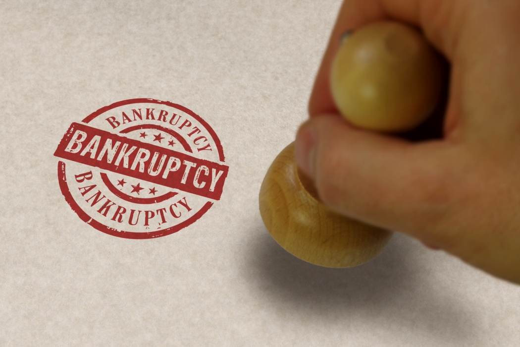 bankruptcy and debts graphic